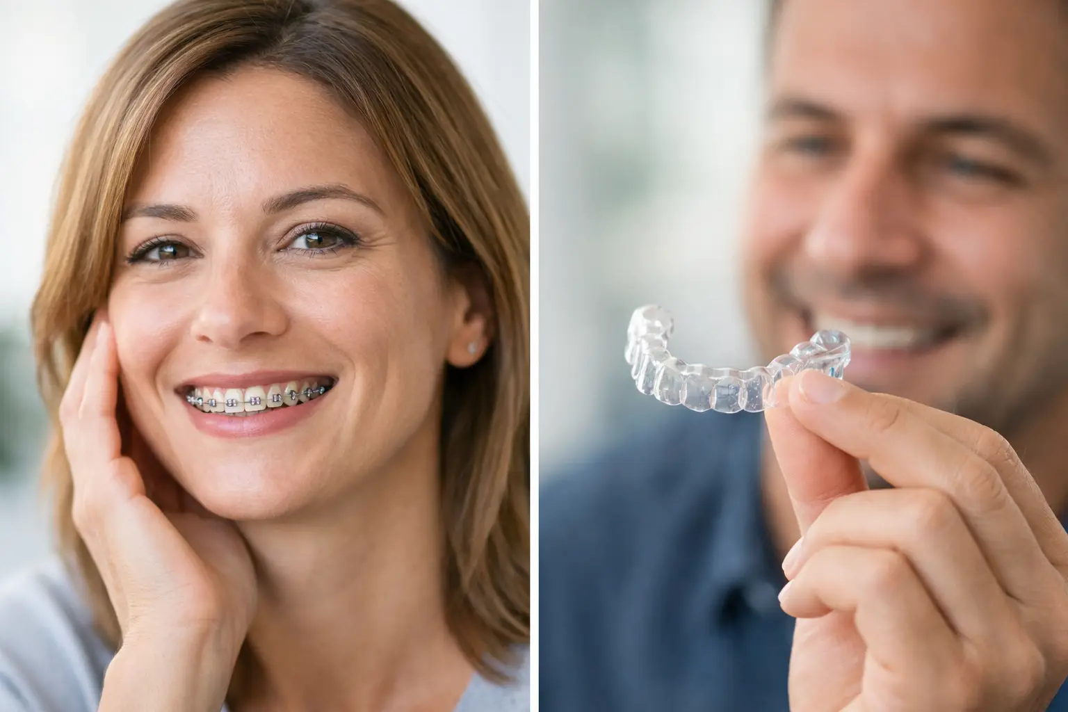 Braces or Invisalign for Adults?