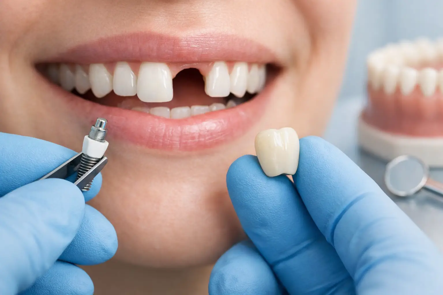 How to Replace a Missing Front Tooth Safely